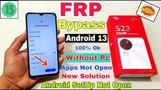 Itel S23 FRP Bypass Android 12,13 | New Trick | Itel (S665L) Google Account Bypass Without Pc |