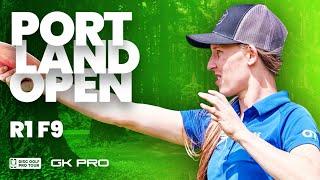 2022 Portland Open | RD1 F9 | Panis, Pierce, Mandujano, Hansen