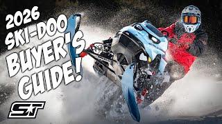 2026 SKI-DOO BUYER'S GUIDE | MXZ, Renegade, Backcountry, Expedition Xtreme, Summit and more!!