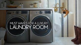 Must Have's For A Luxury Laundry Room | Interior Design Tips