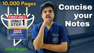 Most Important video for NEET PG! - Non-Revisable to Concise revisable notes!