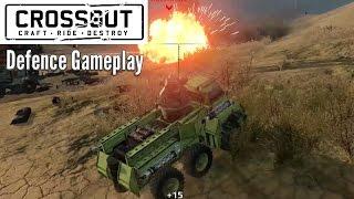 Crossout | Defence PVE Mode Gameplay (First impressions!)