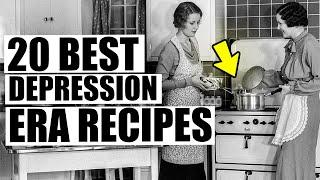 Frugal Eating? 20 Best Depression Era Recipes!