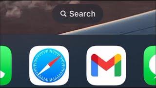 How to Remove the Search Button from Home Screen on iPhone