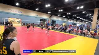 Addison Phillips # 22 - Libero C/O 2028 - 2025 Puerto Rico Championships vs North_1 & 2