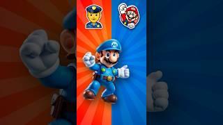 Mario brothers as policemen ‍️ #mario #mariobros #supermario