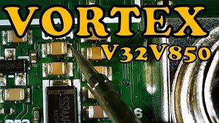 VORTEX V32V850 fără imagine. Reparație T-CON integrat pe mainboard 17MB140TC