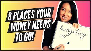 Budgeting For Beginners (8 PLACES YOUR MONEY NEEDS TO GO)