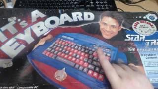 Star Trek Keyboard by Brain Works w/ Gameplay from Star Trek and Online Theme