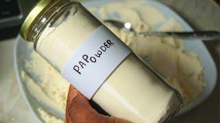 HOW TO TURN PAP/AKAMU/OGI INTO POWDER | NIGERIAN PAP POWDER (DRY PAP)