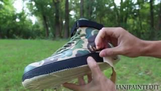 Black Af1 Bape Custom by @ianjpaintedit