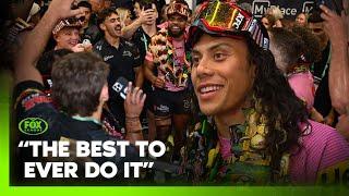 'The GREATEST team ever' - Inside the Panthers sheds after 4th straight Grand Final win | Fox League