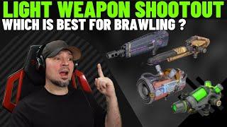 Which Light Weapons Are Best For Brawling ? War Robots Light Weapon Shootout