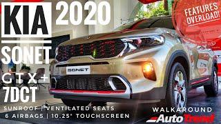 Kia Sonet Compact SUV - Quick Walkaround Review | TeamAutoTrend !!
