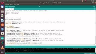 Arduino eeprom data saving larger than a byte