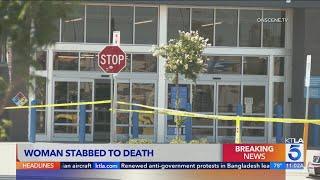 Woman fatally stabbed at Southern California Walmart 