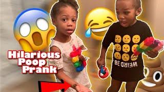 HILARIOUS CHOCOLATE PUDDING POOP PRANK ON KIDS!!