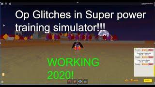 ALL 2020 SUPER POWER TRAINING SIMULATOR GLITCHES!!! OP STRATS+TIPS AND TRICKS!!!!