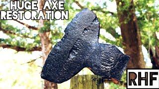 Budget Massive BroadAxe Restoration | Buried For 100 Years