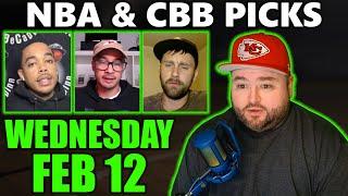 Wednesday Picks with Kyle Kirms | NBA & CBB February 12th