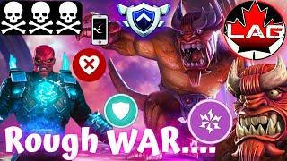 The War That ALMOST Broke Me... 4Loki vs Choas! Red Skull vs Mangog Mini Boss? Fun Comments? - MCOC