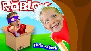 Играем в ПРЯТКИ с Миланой дома и ROBLOX или Hide and Seek Chellenge Кто Лучше всех СПРЯТАЛСЯ FFGTV