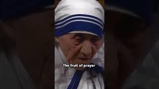 Mother Teresa on how to pray! #motherterasa #prayer #pray