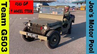 1941 Ford GP 4 Wheel Steer Prototype Jeep Team G503 In Normandy D-Day 75th Anniversary