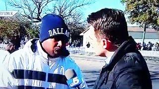 Man's Awkward Interview During Martin Luther King Parade