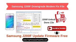 Samsung J200f Downgrade Modem Problem Fix File Free Download