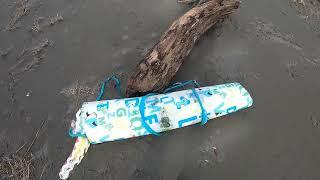 Container Ship Spill Beach Combing