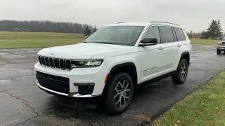 New 2025 Jeep Grand Cherokee L Limited Walk Around (N25018)