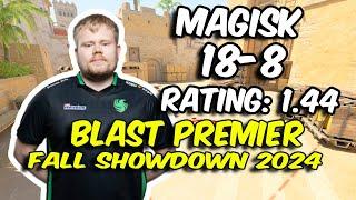 CS2 POV | Falcons Magisk (18/8) vs Virtus.pro (Mirage) BLAST Premier Fall Showdown 2024 #demo