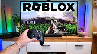 ROBLOX (FPS Games) Xbox One Fat | POV Gameplay Test, Impression, Graphics |