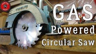 Rare Gas-Powered Circular Saw [Rescue]