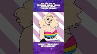 Happy Trans Day Of Visibility️‍️Not The Day To Be Trans and Throw Hands! #transdayofvisibility