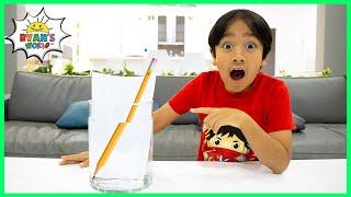 3 Water Easy Science Experiments for kids to do at home!