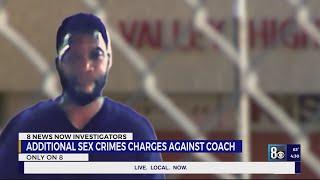 Former Las Vegas high school football coach charged with additional child sex crimes