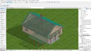 Archicad SIP house