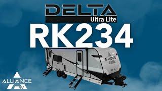 The Perfect Lightweight Trailer - The Alliance Delta Ultra Lite 234RK - Under 28 feet & 5,600lbs!