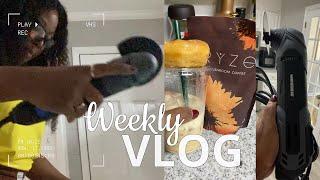 VLOG | Using My New Oscillating Tool, Mushroom Coffee, I Fixed My Kitchen Light + Gold Door Knobs