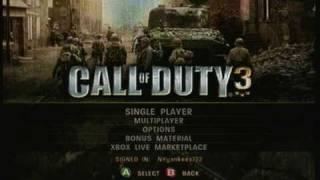 Call of Duty 3 Menu Music Theme (High Quality)