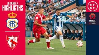 Resumen #PrimeraFederación | Recreativo Huelva 2-2 Sevilla Atlético | Jornada 4 | Temporada 2024/25