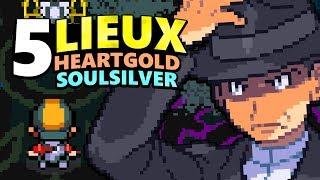 5 ENDROITS MYSTÉRIEUX ET INCROYABLES DANS POKEMON HEARTGOLD & SOULSILVER !