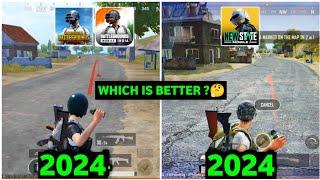 PUBG MOBILE BGMI vs PUBG New State 2024 - Details and Physics Comparison in Hindi