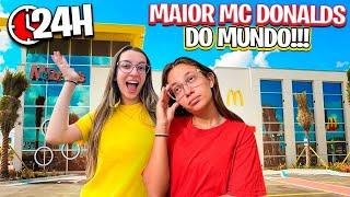 PASSAMOS O DIA INTEIRO DENTRO DO MAIOR MCDONALDS DO MUNDO - 1 HORA DE VIDEO