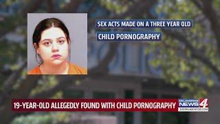 19-year-old allegedly found with child pornography