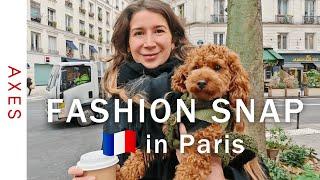 [Street style in Paris] Spin-off! Interview with a fashionable Parisienne with her dog