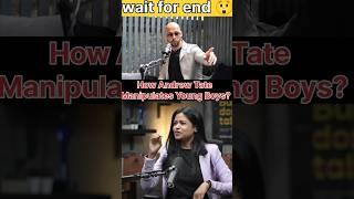 How Andrew Tate Manipulates Young Boys? #shorts #youtubeshorts #podcast #youtubevideos #ytshorts