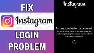 Fix 'Unexpected Error' on Instagram Login (2024)